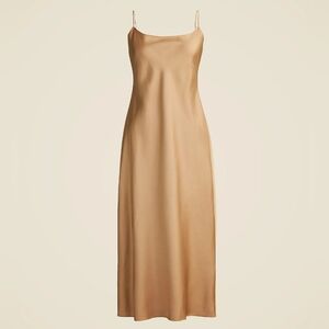 J Crew Gwyneth slip dress in luster charmeuse